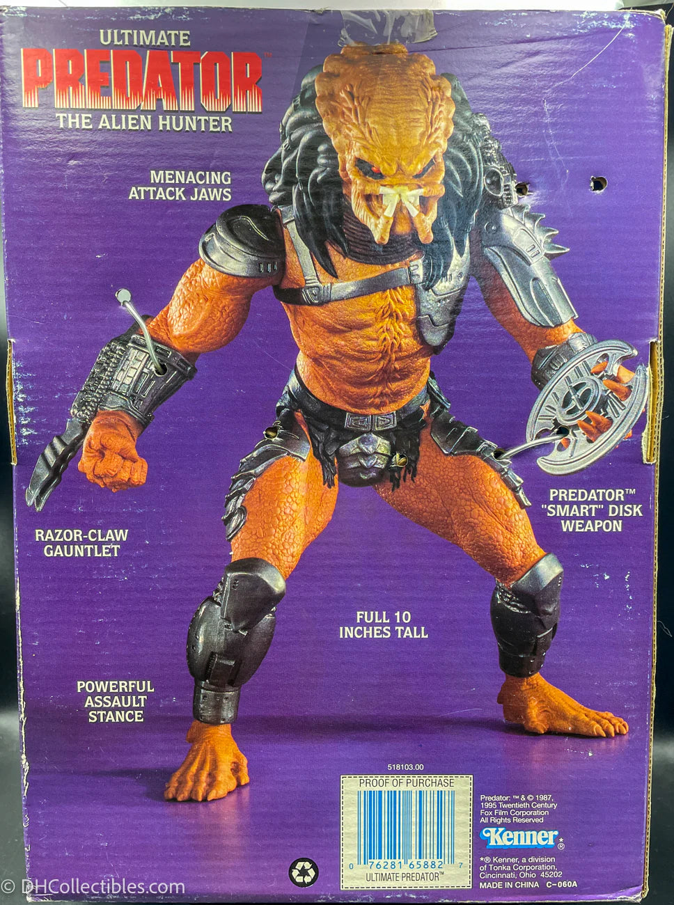 1995 KENNER ULTIMATE PREDATOR THE ALIEN HUNTER - 10" FIGURE