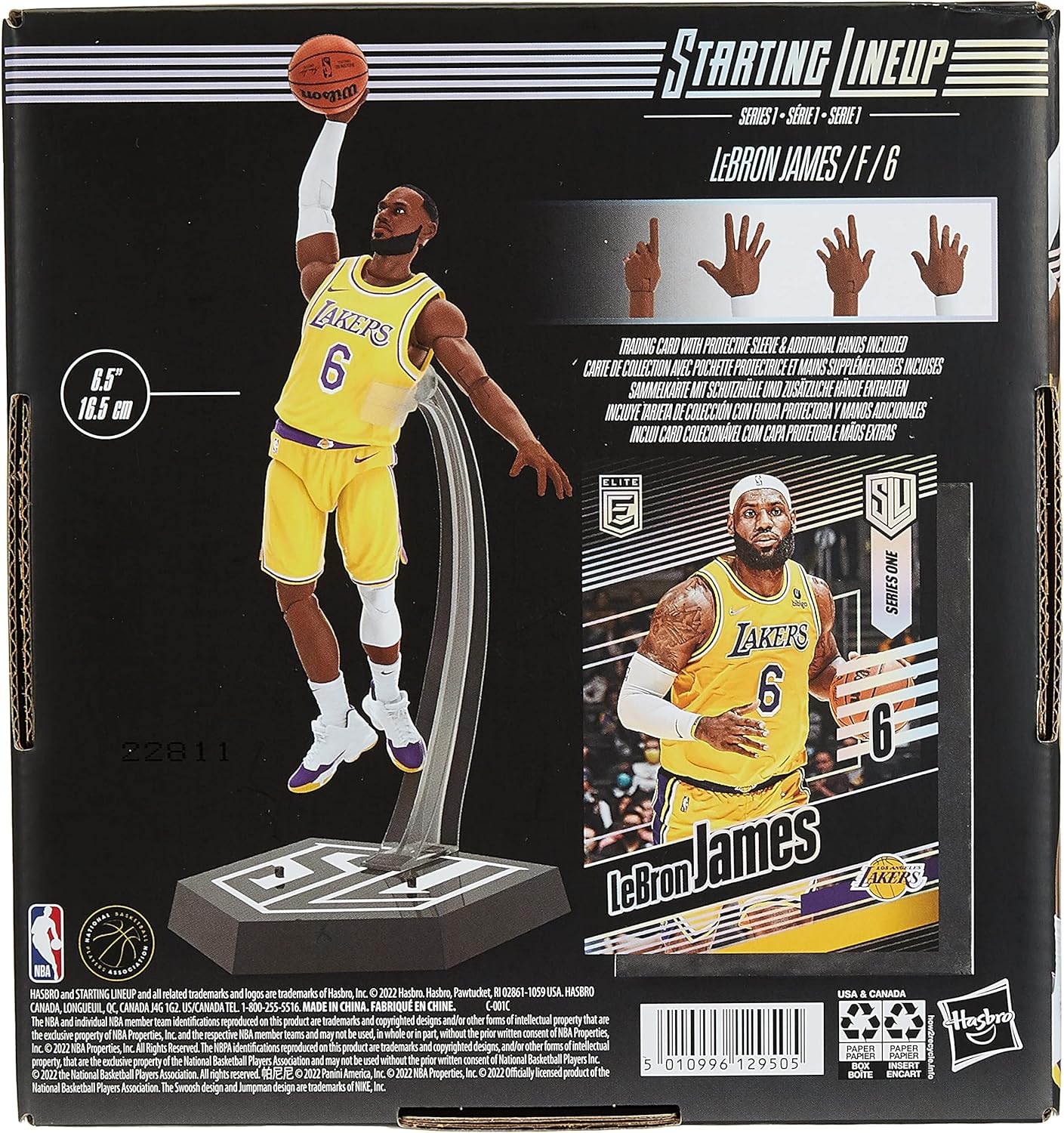 Starting Lineup LeBron James (LA Lakers) NBA Action Figure
