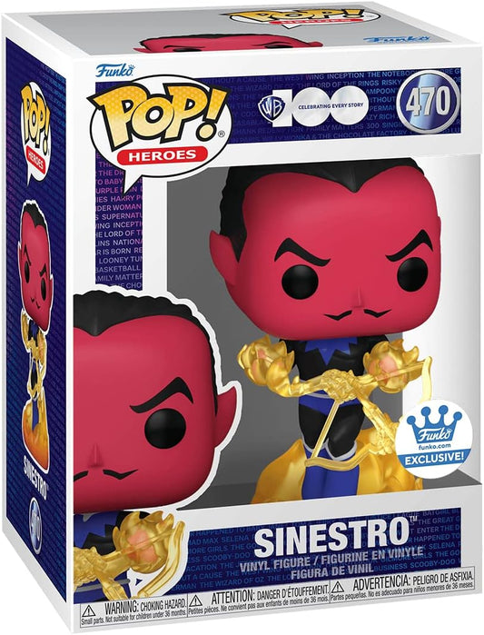 Funko POP! Heroes: WB 100th Anniversary 470 - Sinestro Shop Exclusive