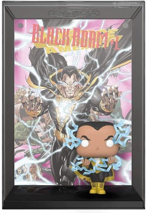 Funko Pop! Comic Cover: DC Comics - Black Adam (Glow), Multicolor