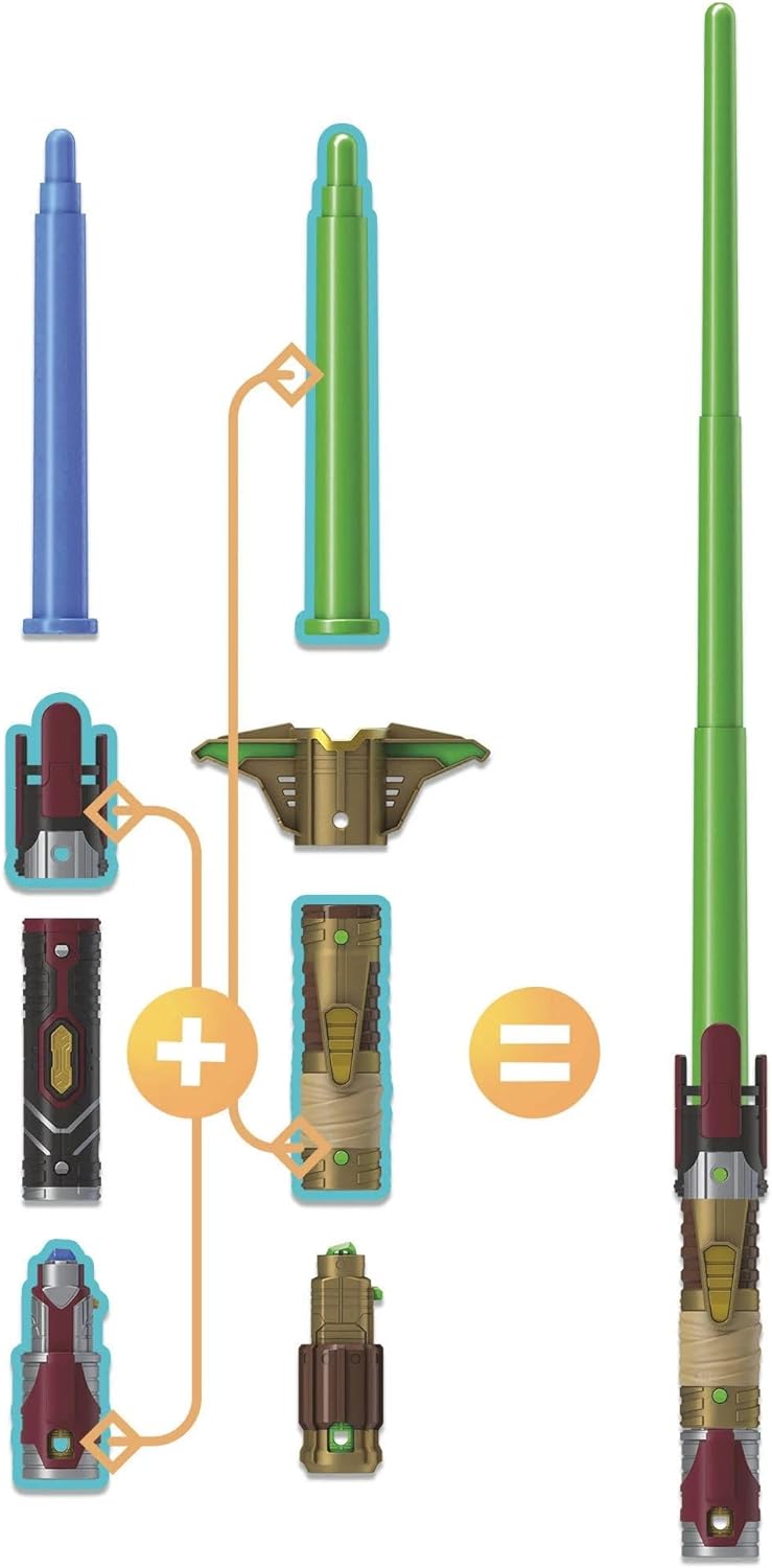 Lightsaber Forge Extendable Lightsaber Customizable Roleplay Toy for Kids Ages 4 and Up (Anakin Skywalker)