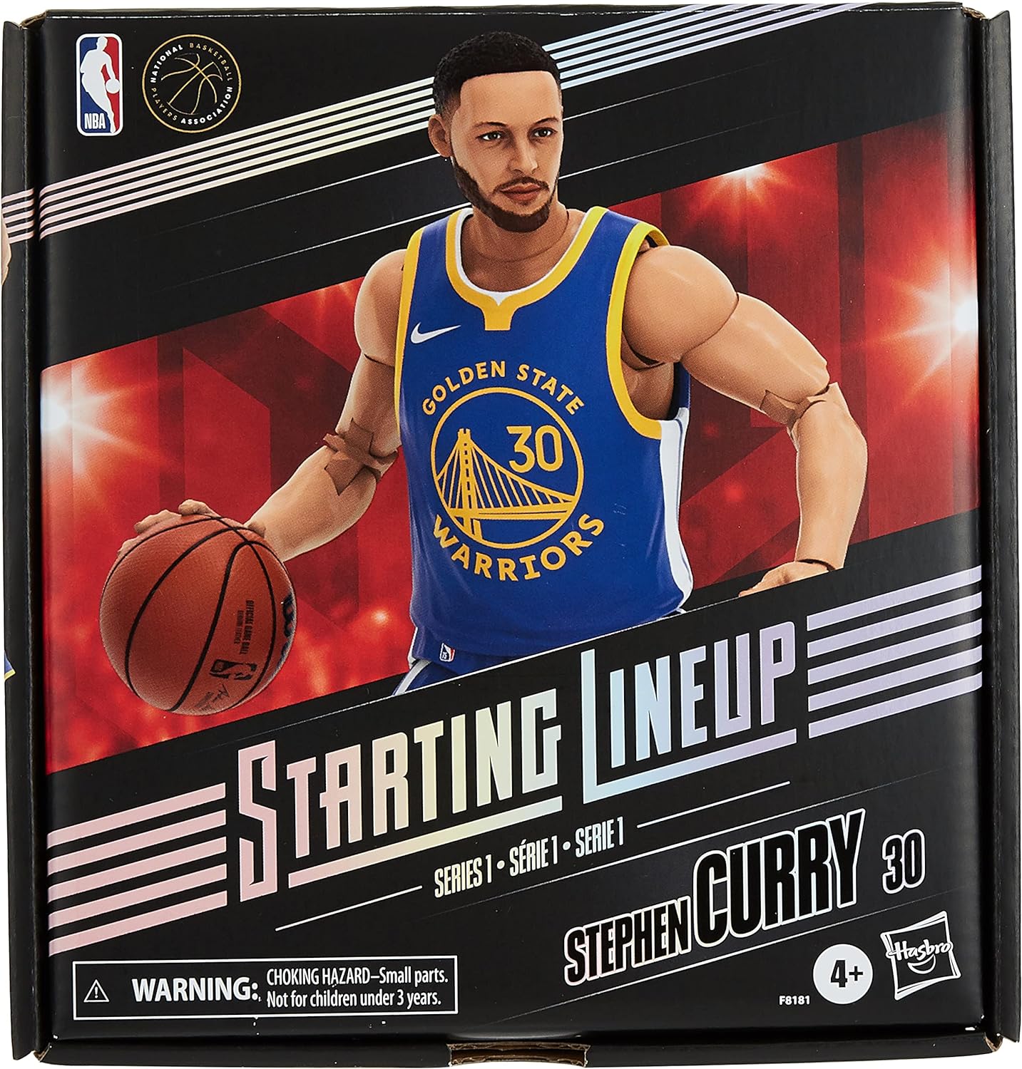 Starting Lineup Stephen Curry (Golden State Warriors) NBA Action Figures