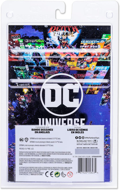 McFarlane Toys DC Direct - Page Punchers - 3" Figure with Comic Wave 1 - Superman (Rebirth)