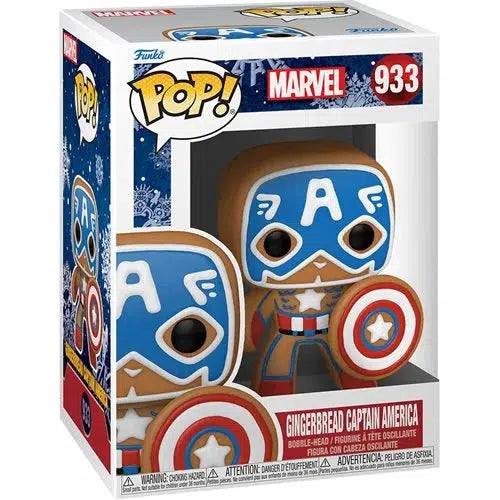 Funko Pop! Marvel 933: Gingerbread Captain America