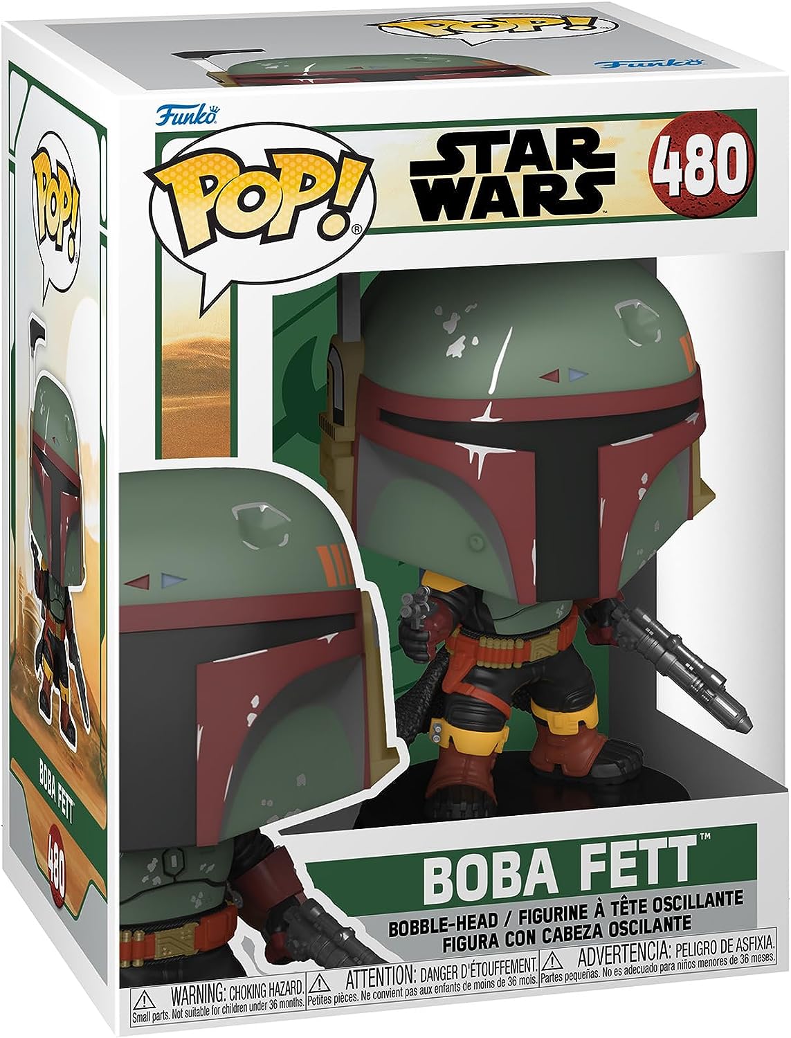 Funko Pop! Star Wars: Book of Boba Fett 480 - Boba Fett Vinyl Bobblehead