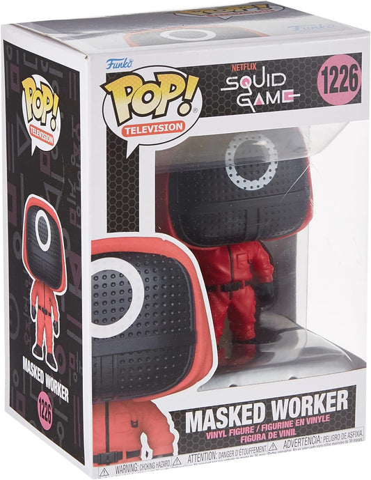 Funko POP TV: Squid Game 1226 - Masked Worker, Multicolor