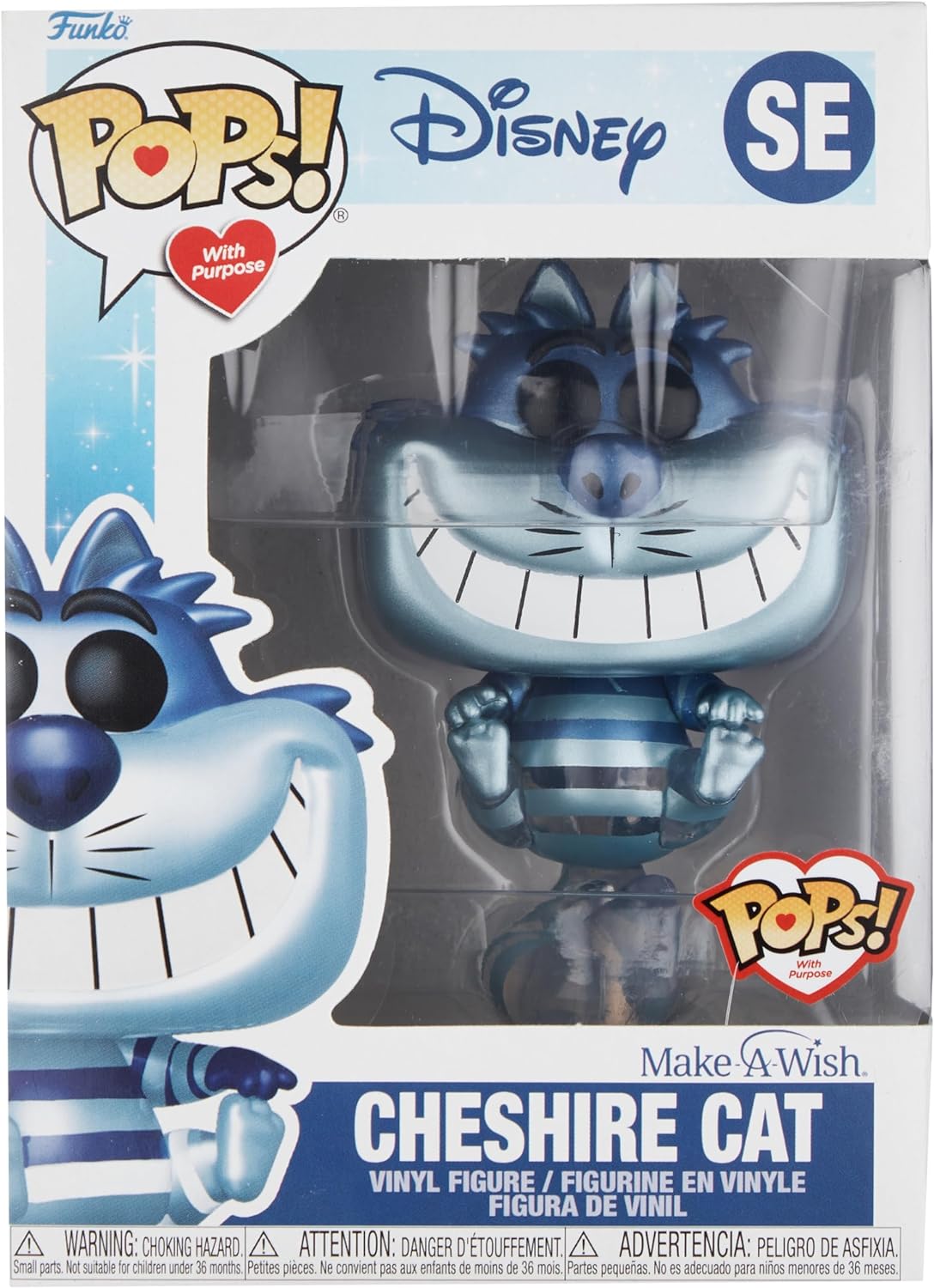 Funko Pop! Disney: Make A Wish - Cheshire Cat (Metallic)