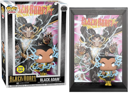 Funko Pop! Comic Cover: DC Comics - Black Adam (Glow), Multicolor