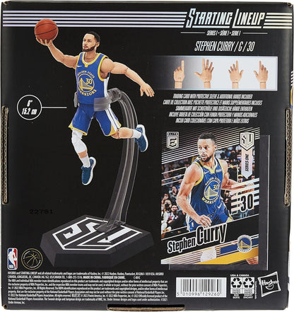 Starting Lineup Stephen Curry (Golden State Warriors) NBA Action Figures