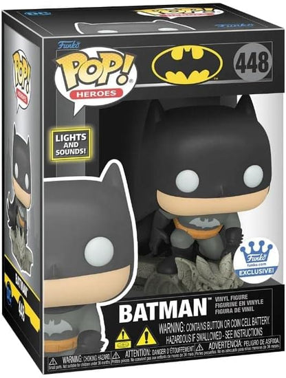 Funko POP! Heroes 448 - Batman Lights & Sound 448 Exclusive Box